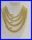 14k Yellow Gold chain Miami Cuban Link Necklace 6mm-9mm 18-30 Real Gold Sale
