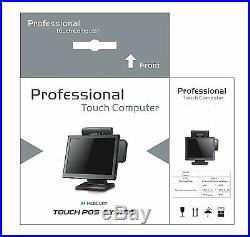 15 All In One Touch Screen POS System Restaurant/ Retail Point Of Sale
