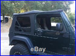 1997-2006 Jeep Wrangler Soft Top Replacement Canvas & Tinted Rear Windows SALE