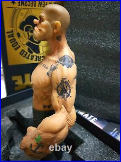 1/6 Hot Sale Popeye The Sailor Man Resin Statue Figure Model Toy TATTOO BODY