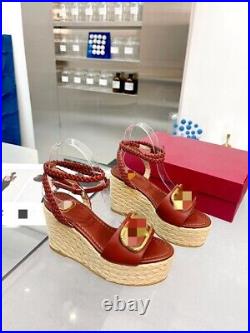 2023 new Hot sales runway fashion high-quality weave shoes 35-41