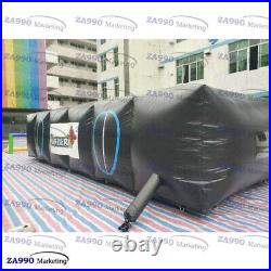 30x30ft Commercial Inflatable Maze Black Laser Tag Arena Game With Air Blower