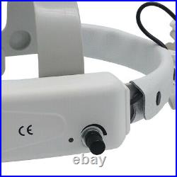 3.5X Dental Surgical Medical Headband Binocular Loupes LED Headlight SALE