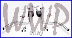 3 Header Back Exhaust For 68-72 GM A-Body V8 Skylark/Chevelle/El Camino/Cutlass