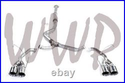 3 Stainless CatBack Exhaust Muffler System For 11-21 Subaru WRX 2.0L & STI 2.5L