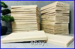 5 x Solid Oak Chopping Board Bulk Sale Untreated Wood 300 x 200 x 20mm