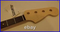 ALL PARTS BASS NECK ROSEWOOD for FENDER JAZZ NEW JRO/UnFinished SALE