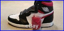 Air Jordan Retro 1 High OG White Black Sale Gym Red UK 9.5 US 10.5 Brand New+Box