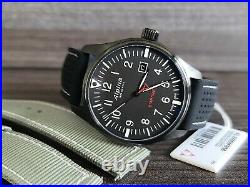 Alpina Startimer Pilot Quartz Watch, 42mm pad black free strap Clearance sale