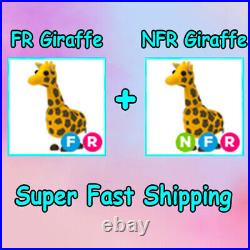 (BIG SALE) Neon Fly Ride- Combo FR Giraffe & NFR Giraffe Adopt Me Store