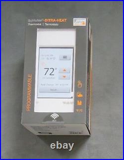 BOXING DAY SALE Schluter Ditra Heat E WiFi Programmable Thermostat DHERT104/BW