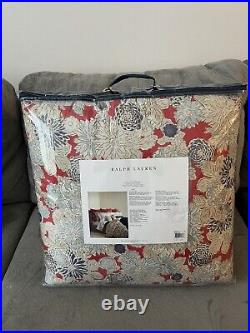 BRAND NEW Polo Ralph Lauren Remy Floral Collection Full/Queen Comforter-SALE