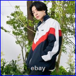 BTS Jungkook X Genuin FILA Heritage New Woven Windbreak Jackets Last Sale