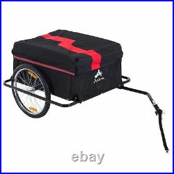 Black Friday SALE Bike Cargo Trailer with Rain Cover Bicycle Large Carrier Cart