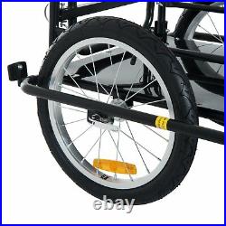 Black Friday SALE Bike Cargo Trailer with Two Wheels Bicycle Large Carrier Cart