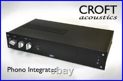 Brand NEW Croft Phono Tube Integrated Amplifier amp Phono Stage! Sale Priced