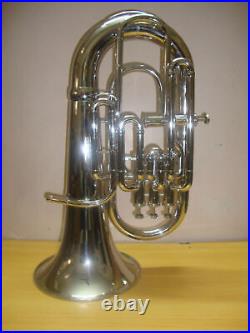 Brand-New-Silver-Bb/F-Euphonium-FOR-SALE-With-Free-Hard-Case-M/P
