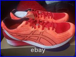 Brand new ASICS Tartheredge Red/Black man running shoes sale in original box