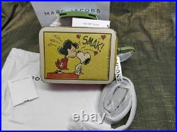 Brand new MARC JACOBS PEANUTS X The Mini Box Bag women crossbody bag sale