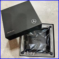 Brand new, not for sale, mercedes benz AMG original leather tray, black, genuine