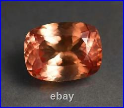 CHRISTMAS SALE 17.40 Ct GIE Natural Champagne Unheated Padparadsha Sapphire Gem
