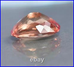 CHRISTMAS SALE 17.40 Ct GIE Natural Champagne Unheated Padparadsha Sapphire Gem