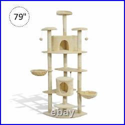 CYBER MONDAY SALE Cat Scratching Tree Pet House Condo Post Play Toy Tower Kitten