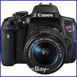 Canon Eos Rebel T6i / 750D Dslr Camera +18-55mm Lens 0591C003 Sale Deal