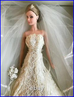 Carolina Herrera Bride Barbie Doll Gold Label NRFB Gorgeous! SALE