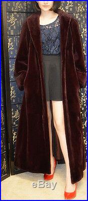 Close out Sale! Brand new without tag, full length Sheared mink coat, reversible