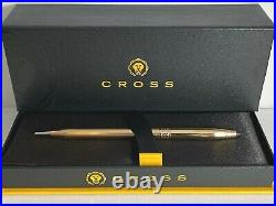 Cross Brand New 14k Gold Womans Rose Motif Ballpoint Pen #1542 On Sale