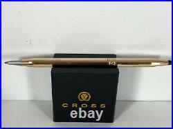Cross Brand New 14k Gold Womans Rose Motif Ballpoint Pen #1542 On Sale