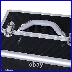 Cyber Monday Sale, Rolling Makeup Case Train Cosmetic Jewelry Organizer