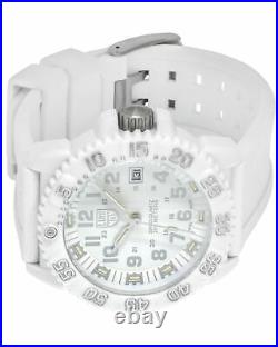 END OF YEAR SALE Luminox White Navy Seal Colormark Quartz Men's Watch XS. 3057. WO