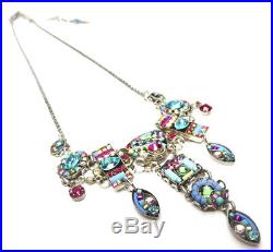 FIREFLY BRAND NEW MULTI COLOR DELICATE CHANDELIER NECKLACE-NWT -SALE-La Dolce