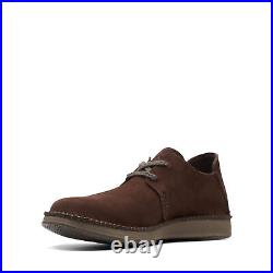 Flash Sale? Clarks Mens Gorsky Lace Brown Suede 26171751