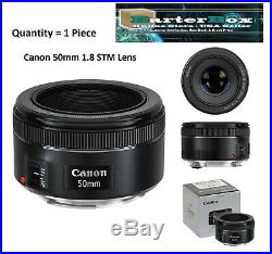 Give Away Deal Sale 50mm Canon Ef 50 f/1.8 Stm Lens 013803256871 Retail Box