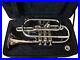 HOT SALE! BRAND NEW Bb CORNET CHROME FINISH WITH FREE HARD CASE+MOUTHIPIECE