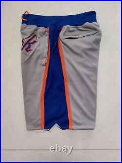 Hot 2pc sale New York Mets gray embroidery pockets Baseball Shorts SizeS-XXL