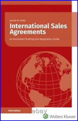 International Sales Agreements, Hardcover by Klotz, James M, Brand New, Free
