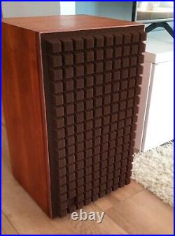 JBL L-100 Quadrex PAIR foam speaker grille BURNT ORANGE BLACK FRIDAY SALE