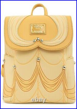LOUNGEFLY X Disney Beauty And The Beast Belle Cosplay Mini Backpack- SALE