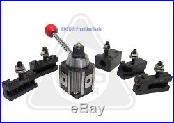 Labor Day Sale, AXA 250-100 Piston Tool Holder Tool Post Set for Lathe 6 12