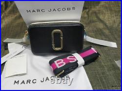 MARC JACOBS Snapshot Small Camera Bag black multi Brand new hot sales