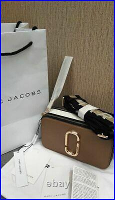 MARC JACOBS Snapshot Small Camera Bag french grey multi Brand new hot sales