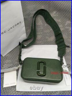 MARC JACOBS Snapshot Small Camera Bag olive Brand new hot sales