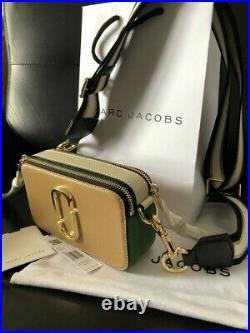 MARC JACOBS Snapshot Small Camera Bag sandcastle multi Brand new hot sales