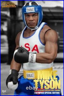 Mike Tyson Storm Collectibles Figure Olympic Edition 1/6 Scale New Mint US Sale