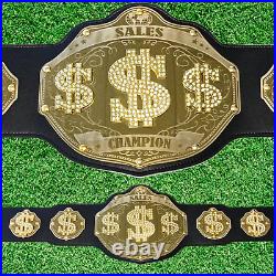 Million Dollar Money Sales Cash in Hand Wrestling Championship Belt Adult Size
