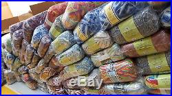 Mixed lot of knitting / crochet wool 100 balls yarn 100g clearance sale all dk